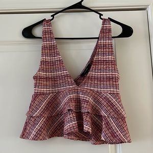 Cute little frilly crop top